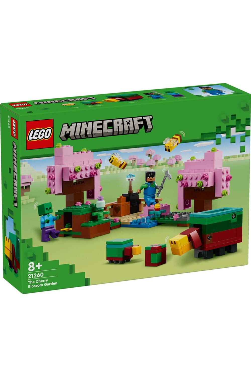 Lego Minecraft Kiraz Çiçeği Bahçesi 21260