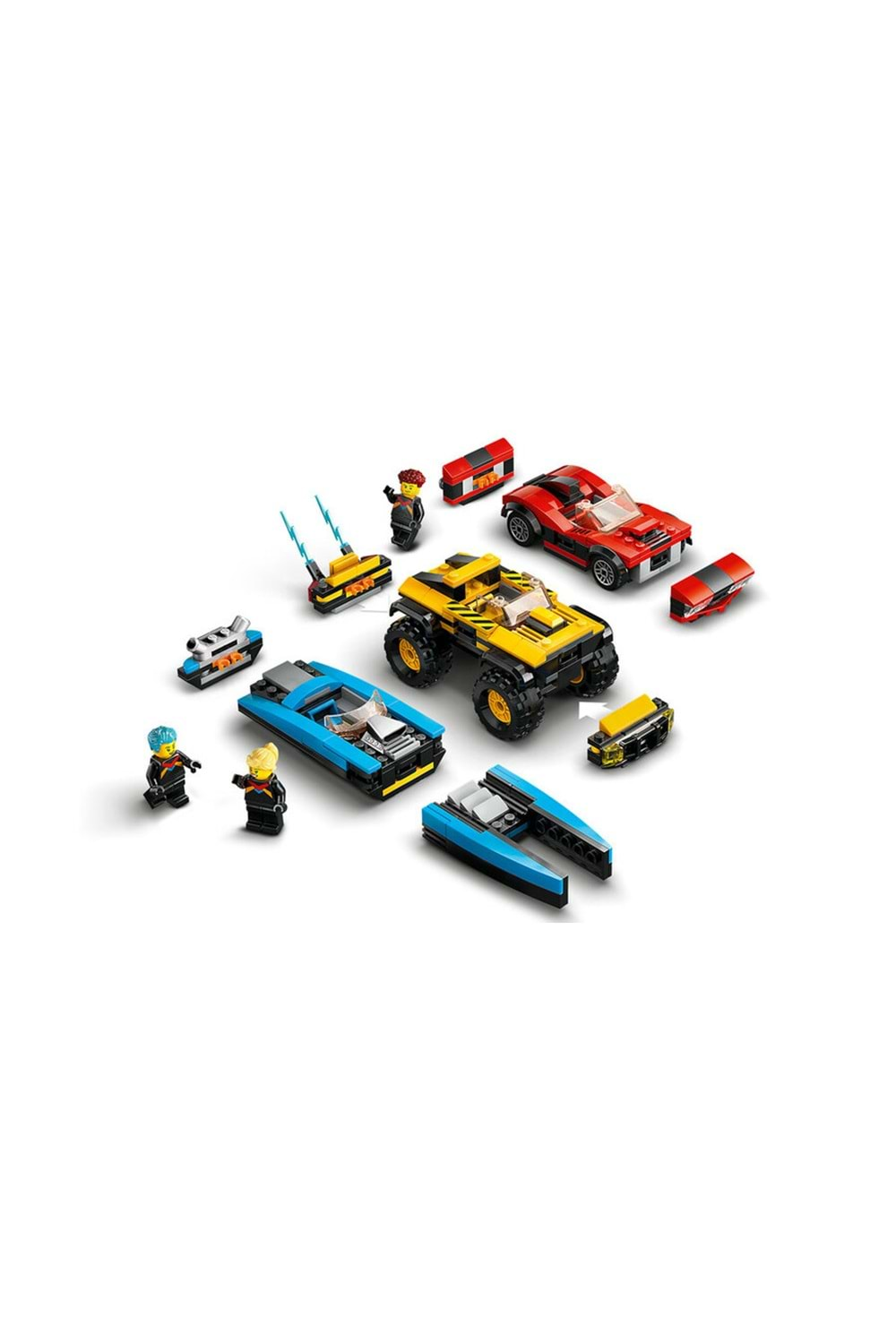 Lego City Kombo Yarış Paketi 60395