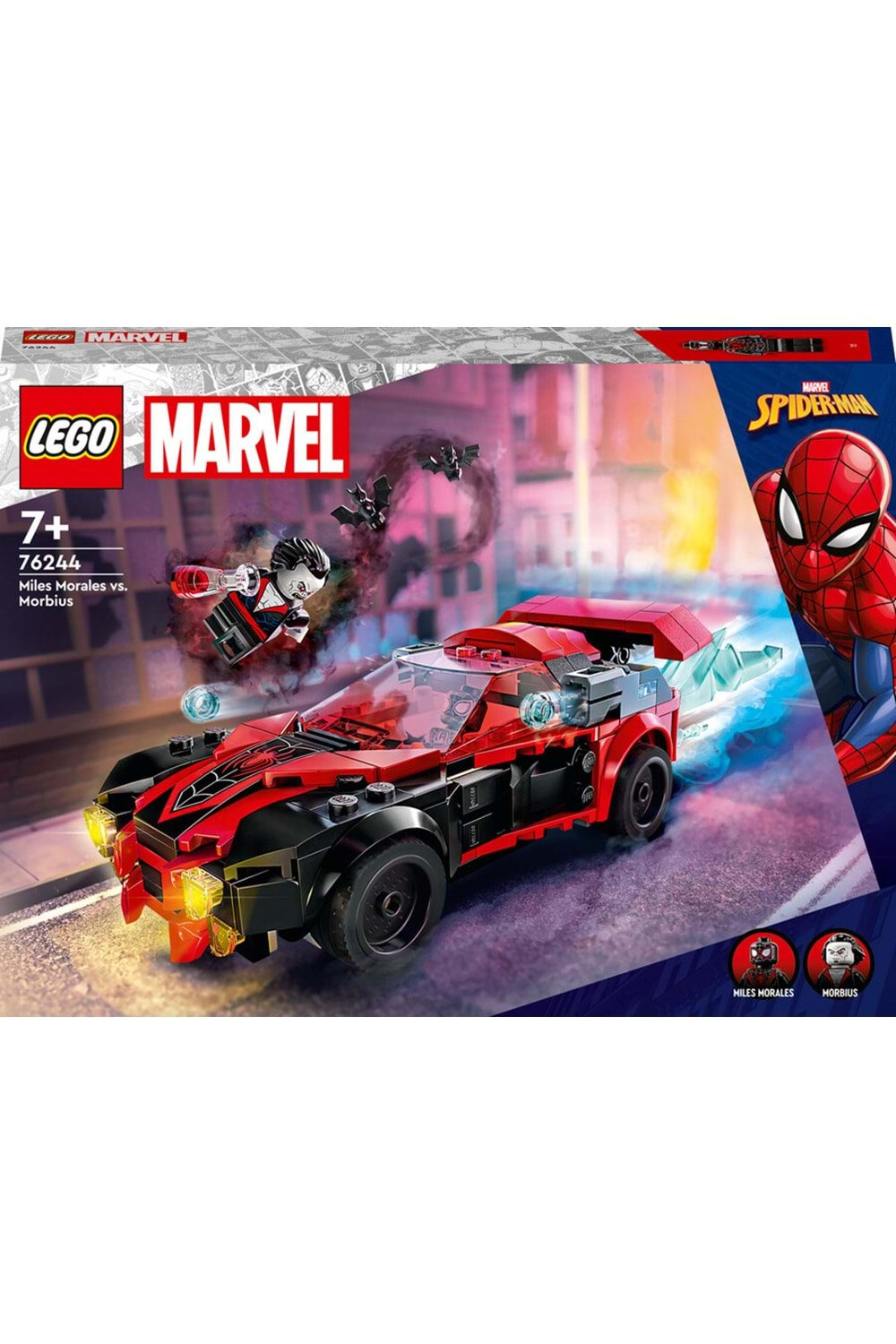 Lego Marvel Miles Morales Morbius’a Karşı 76244