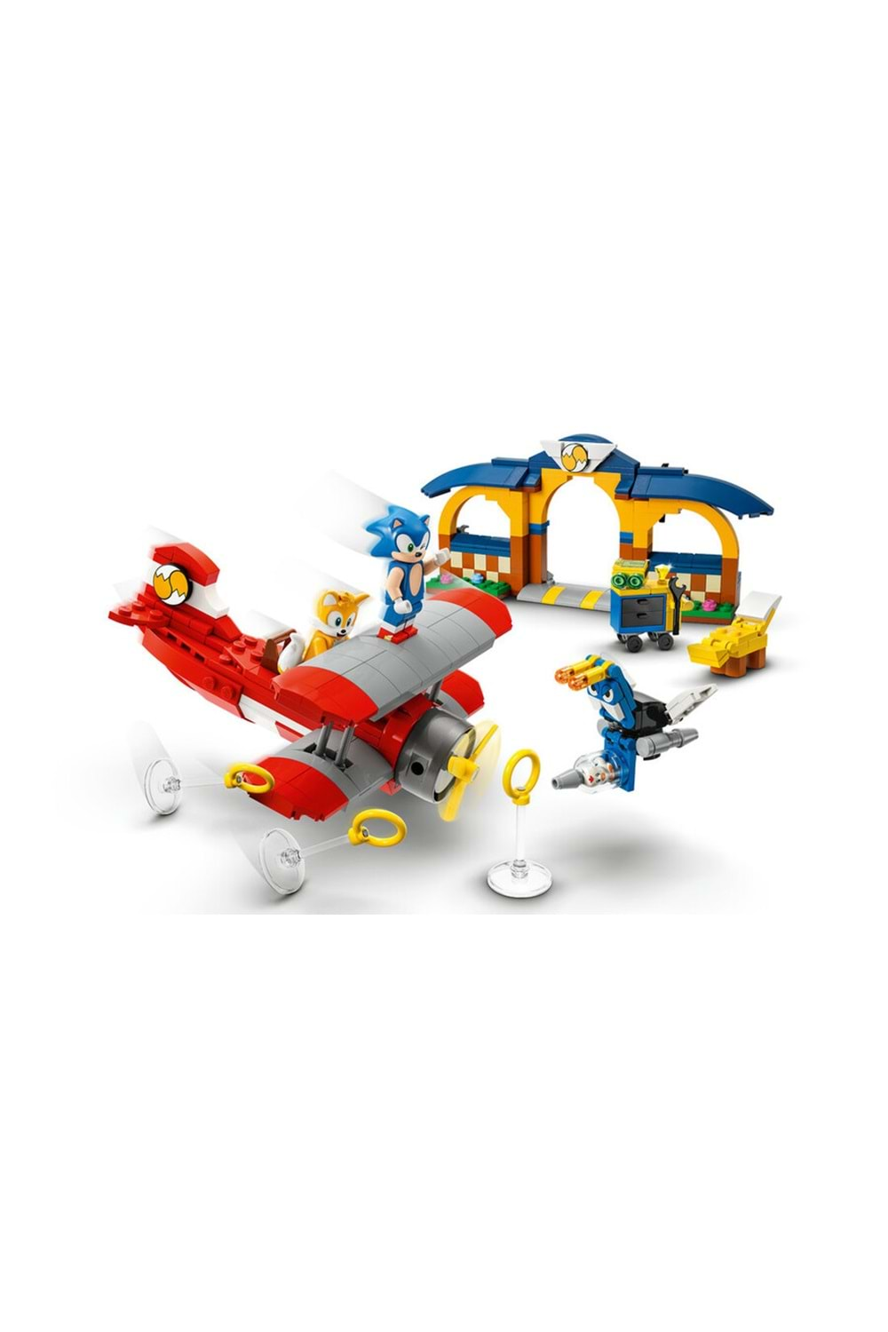 Lego Sonic Tails'in Atölyesi ve Tornado Uçağı 76991