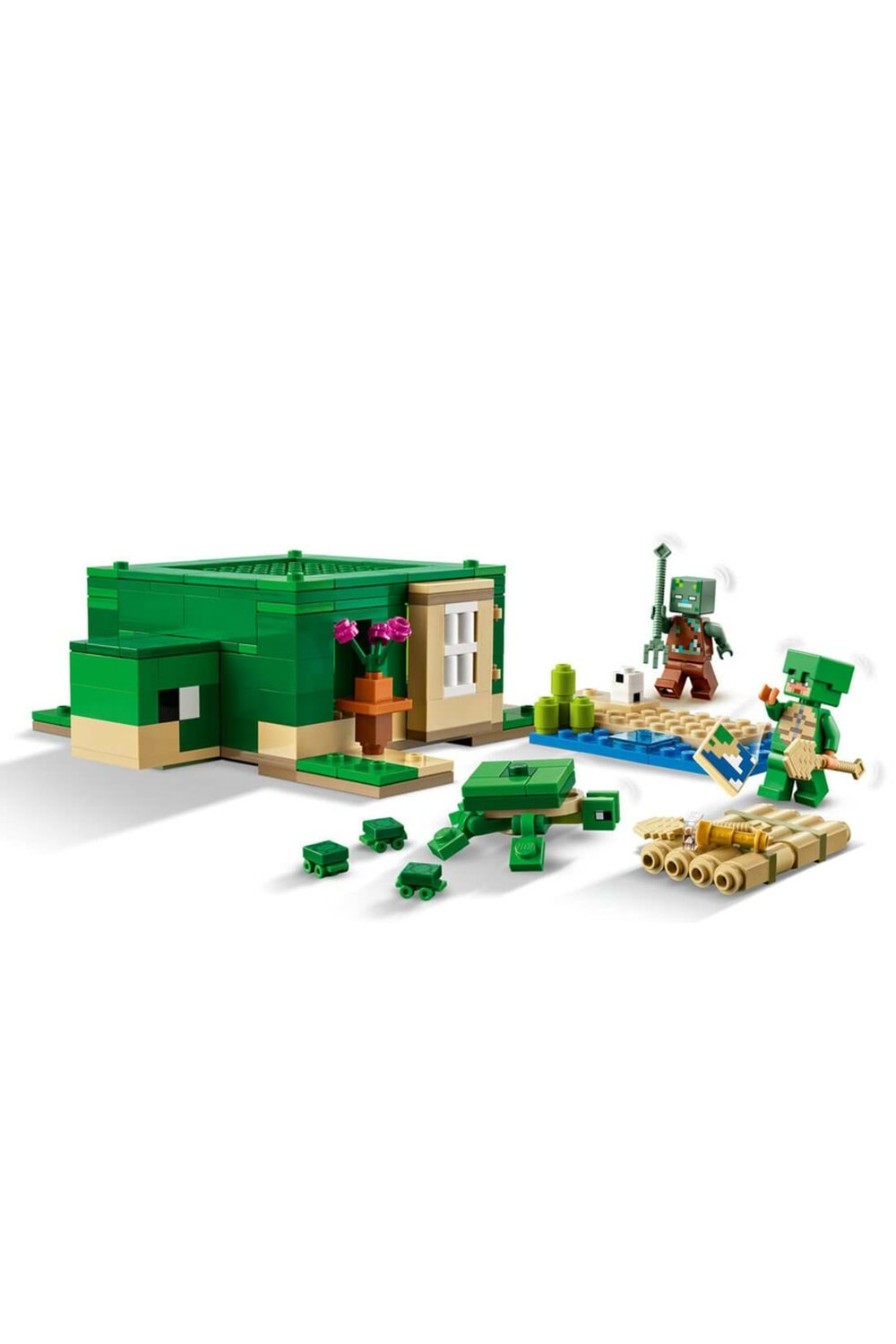 Lego Minecraft Kaplumbağa Plaj Evi 21254