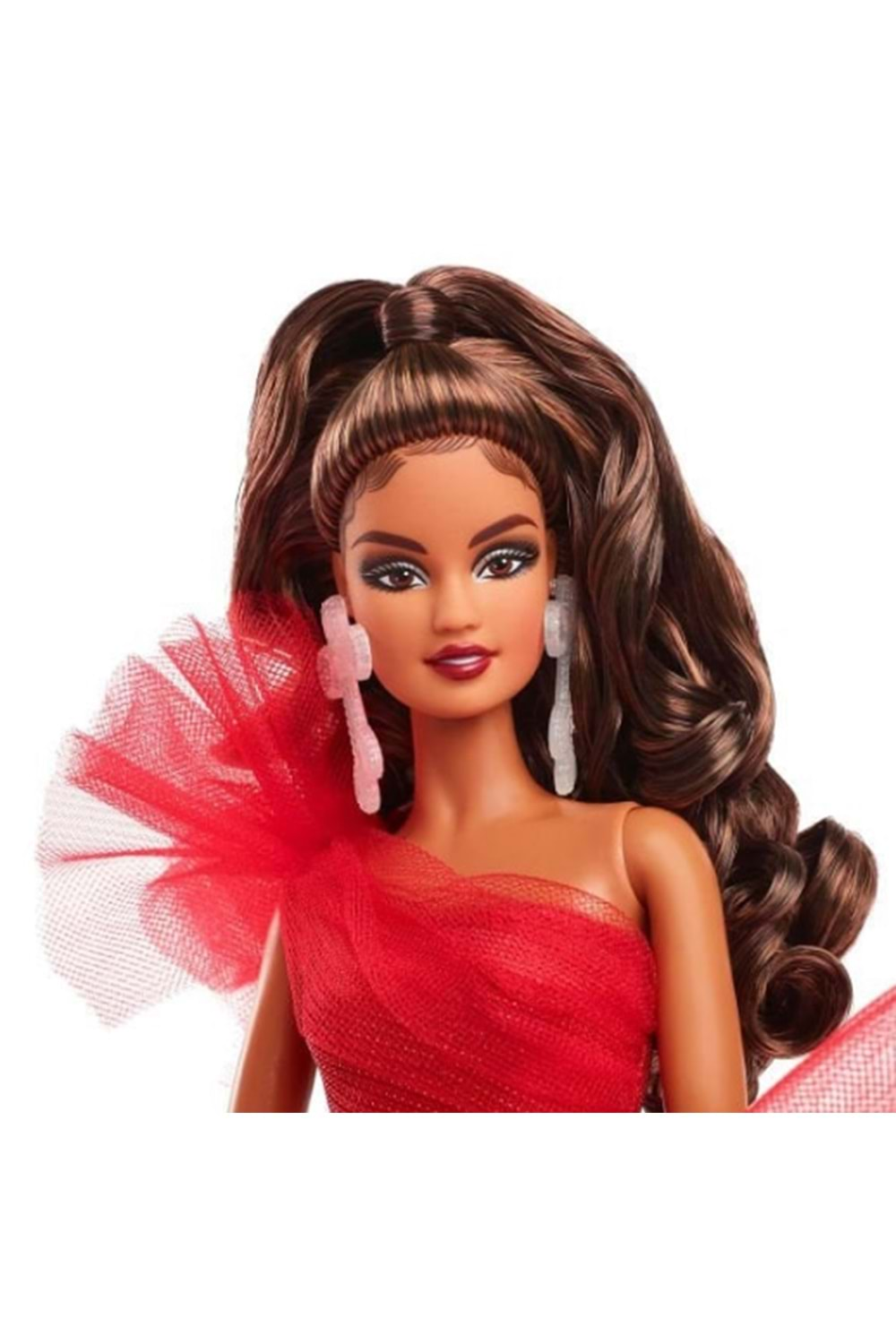 Barbie 2024 Mutlu Yıllar Bebeği Kumral HRM63