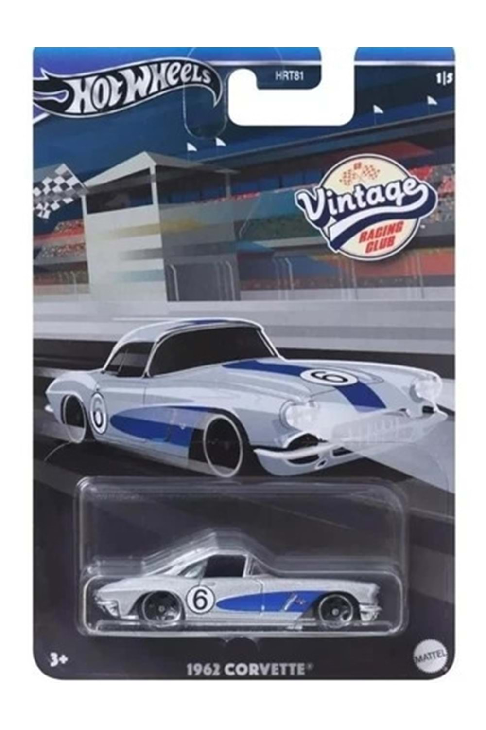 Hot Wheels Vintage Racing Club 1962 Corvette HRV06