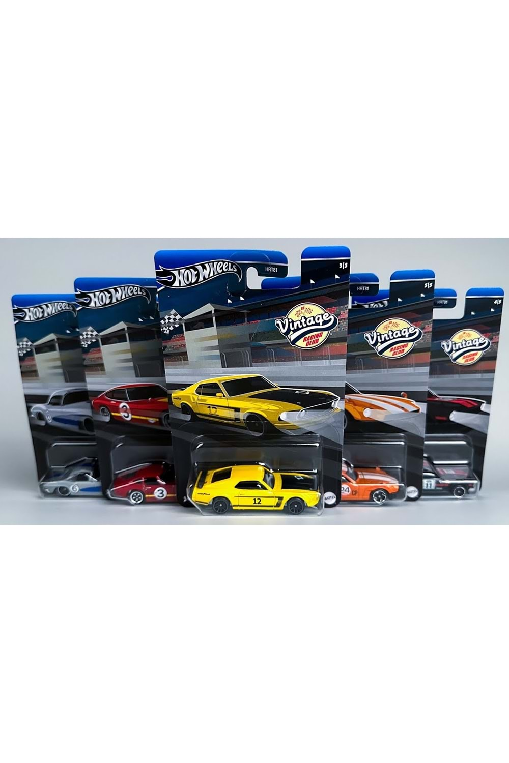 Hot Wheels Vintage Racing Club 5 li Set HRT81