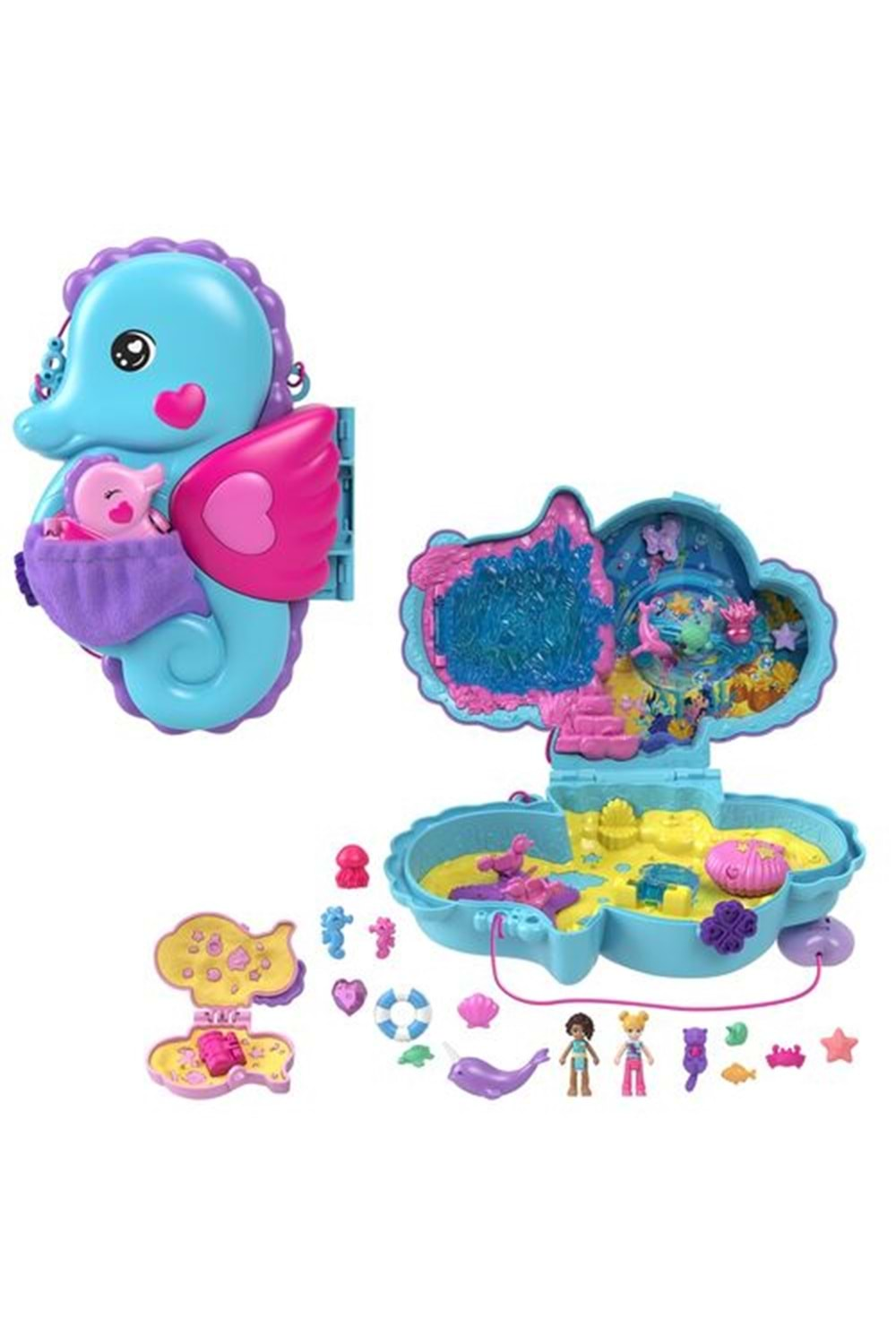 Polly Pocket Deniz Atı Baba Ve Yavru HWP03