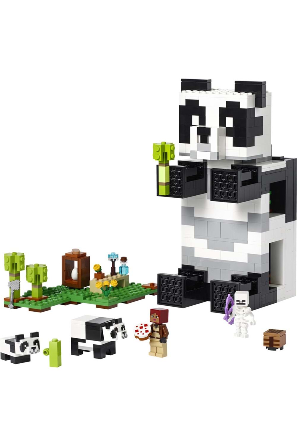 Lego Minecraft Panda Barınağı 21245