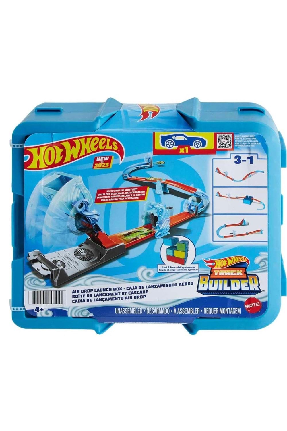 Hot Wheels Track Builder Rüzgar Temalı Akrobasi Seti HNJ67