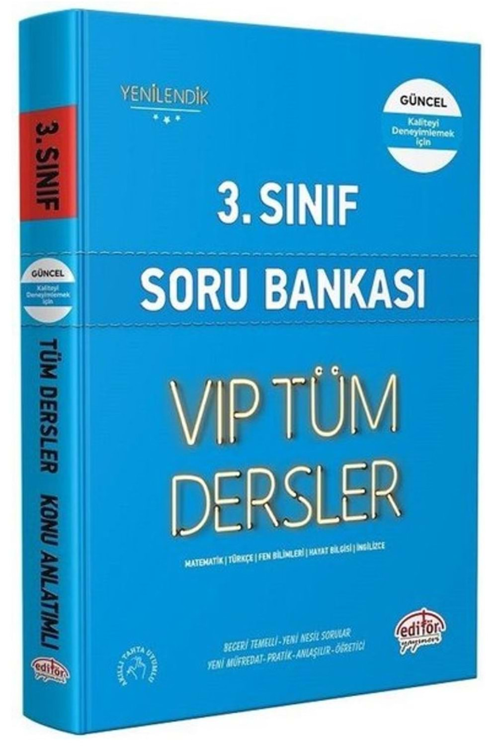 3. Sınıf Tüm Dersler Soru Bankası Vip Mavi