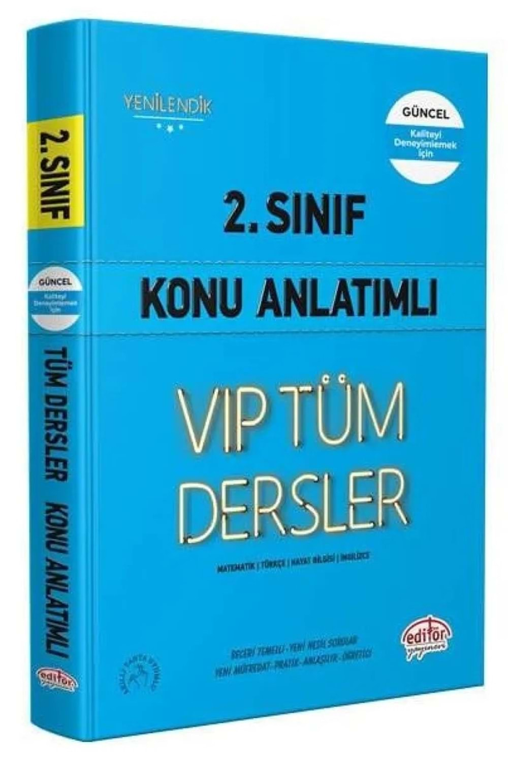 2. Sınıf Tüm Dersler Soru Bankası Vip Mavi