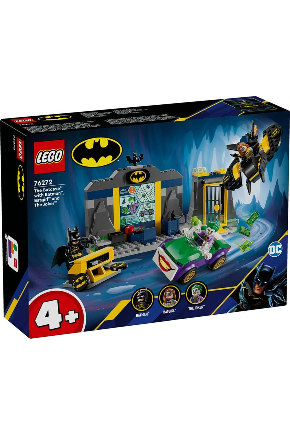 Lego DC Batman, Batgirl ve Joker ile Batcave 76272