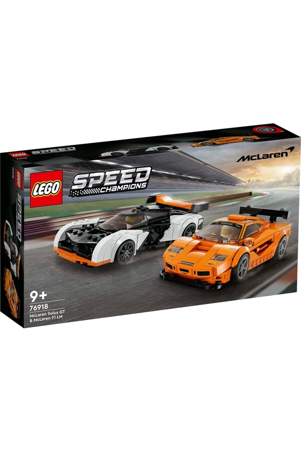 Lego Speed Champions McLaren Solus GT ve McLaren F1 LM 76918