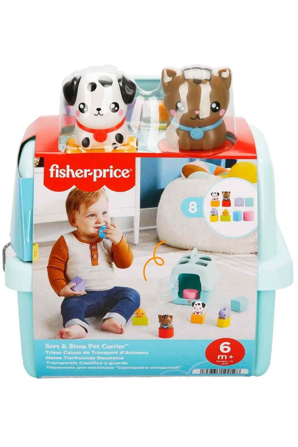 Fisher Price Hayvan Dostlarımın Çantası HTW93