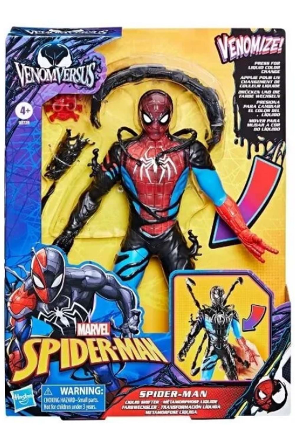 Spider Man Venom Versus Liquid Shifter Figür G0728