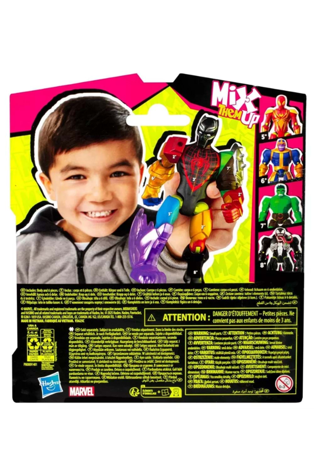Marvel Avengers Mix Mashers Action Black Panther F9268
