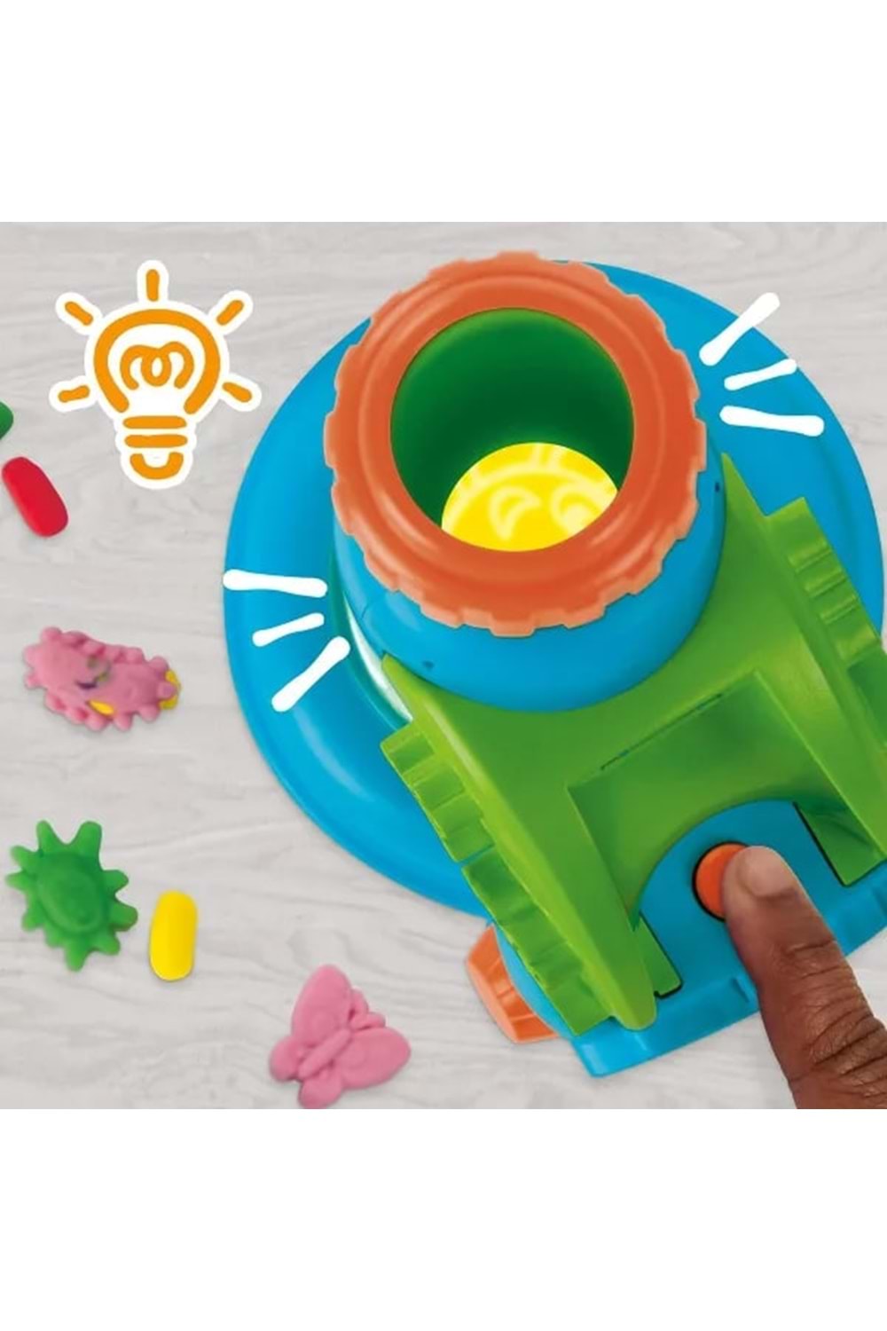 Play Doh Işıklı Mikroskop Oyun Seti G0494
