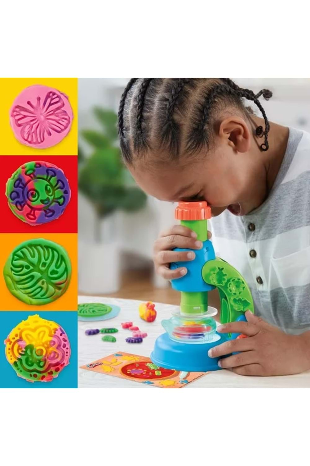 Play Doh Işıklı Mikroskop Oyun Seti G0494