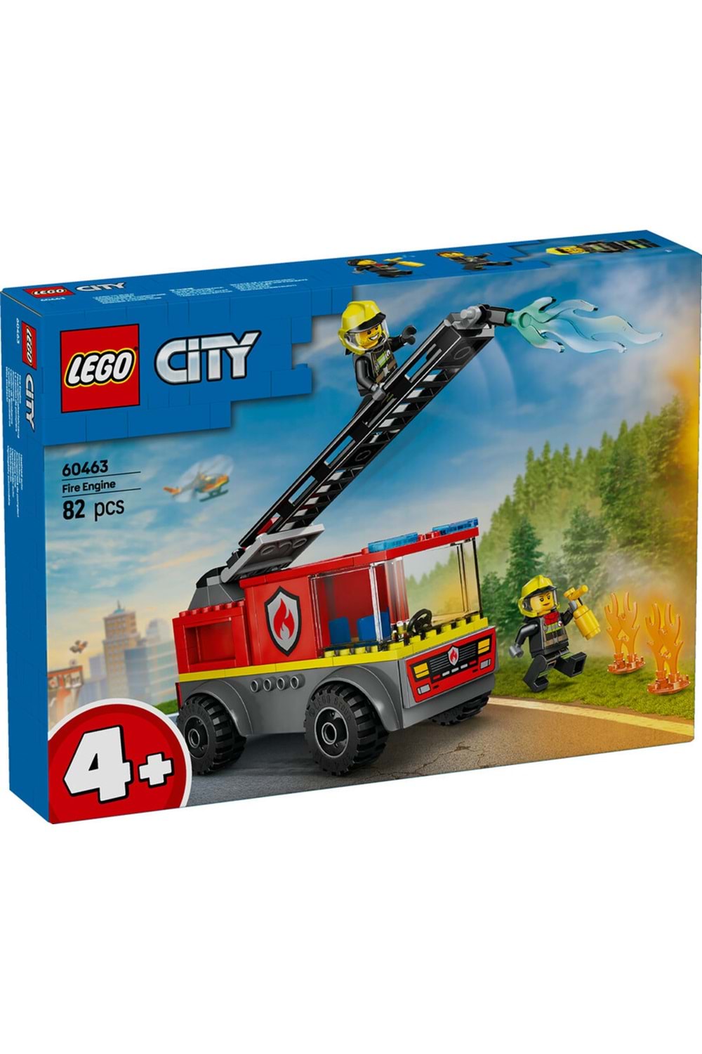 Lego City Merdivenli İtfaiye Kamyonu 60463
