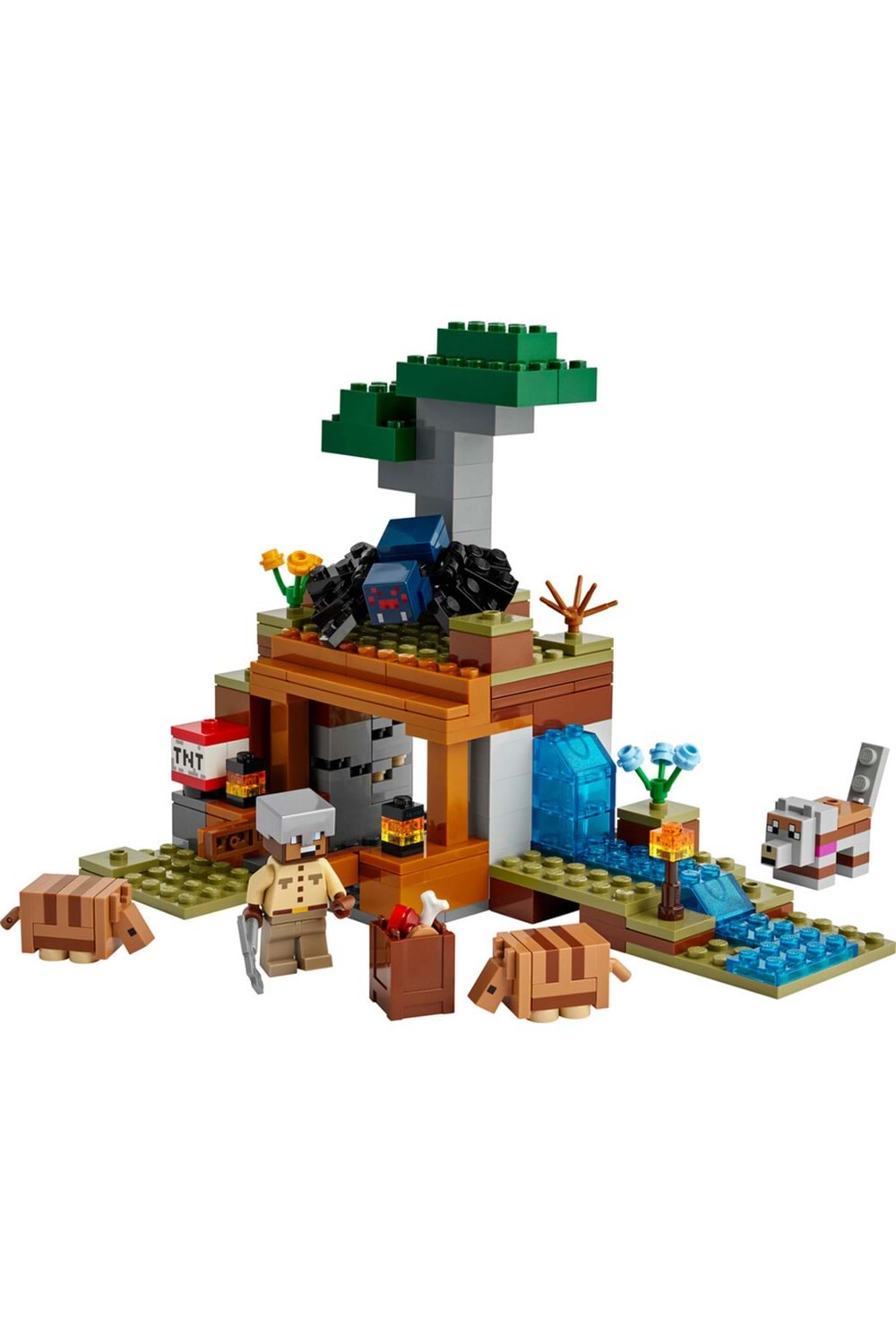 Lego Minecraft Armadillo Maden Keşfi 21269