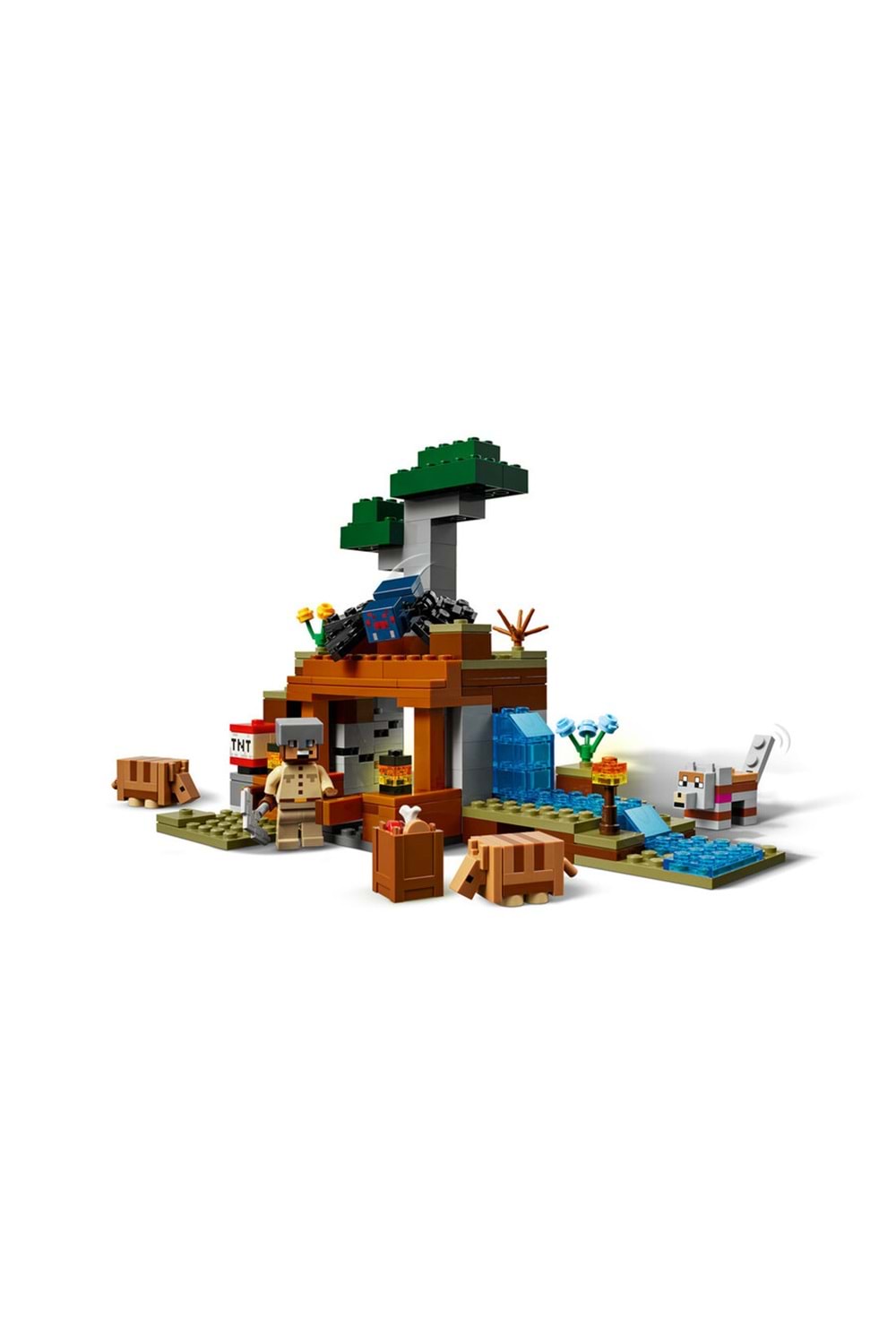 Lego Minecraft Armadillo Maden Keşfi 21269