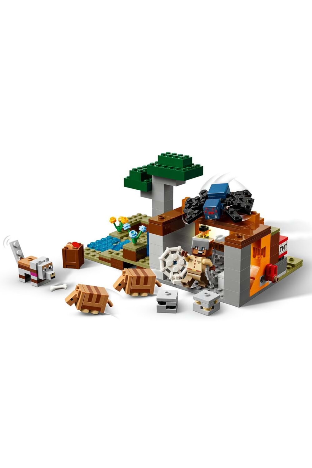 Lego Minecraft Armadillo Maden Keşfi 21269
