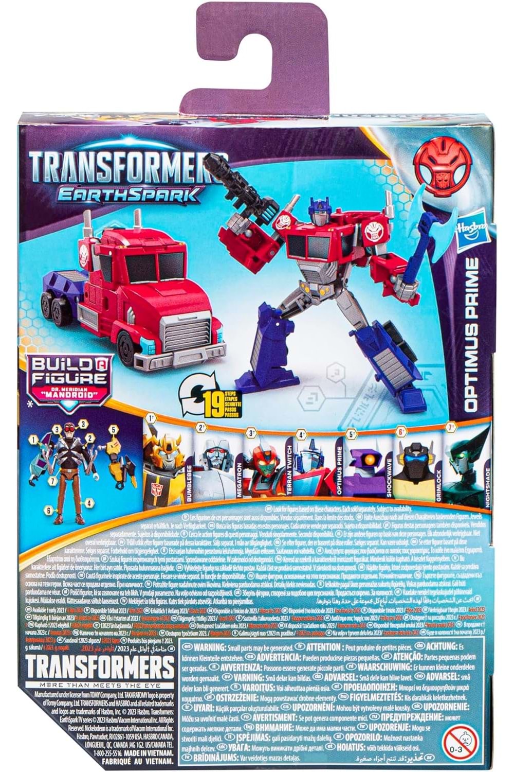 Transformers Earthspark Optimus Prime F6735