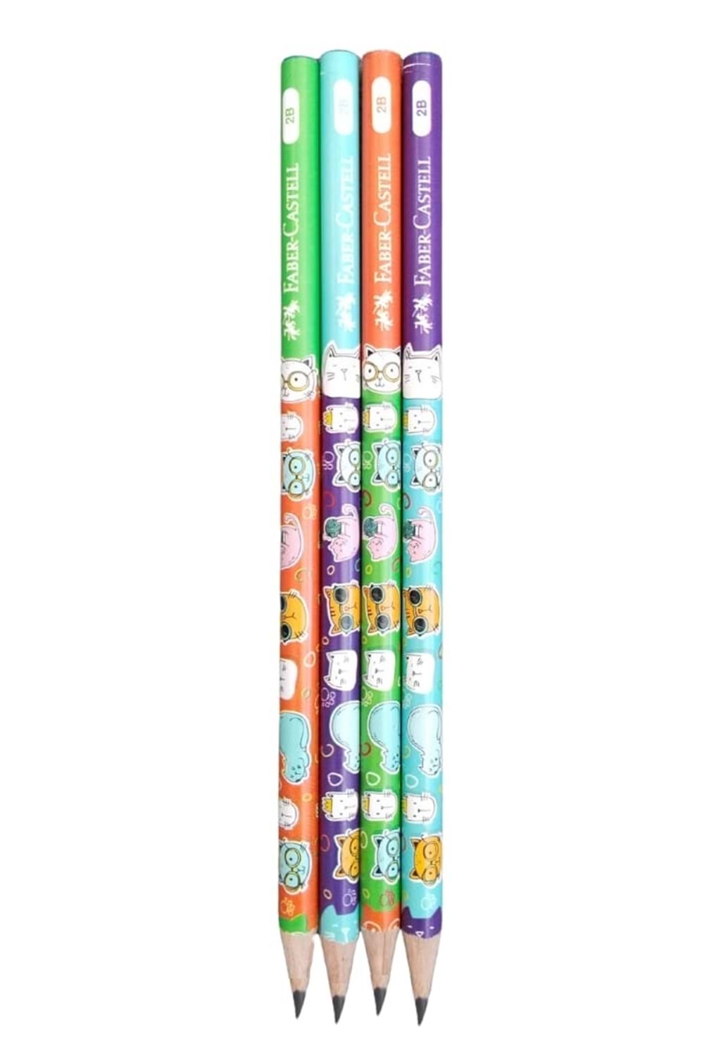 Faber Castell Kedi Kurşun Kalem 2B