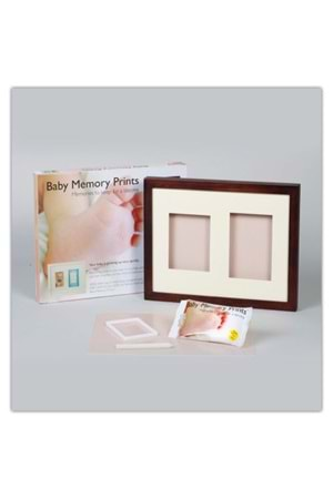 Baby Memory Prints Duvar Çerçevesi Ceviz 011