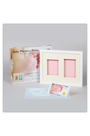 Baby Memory Prints Duvar Çerçevesi Beyaz 010