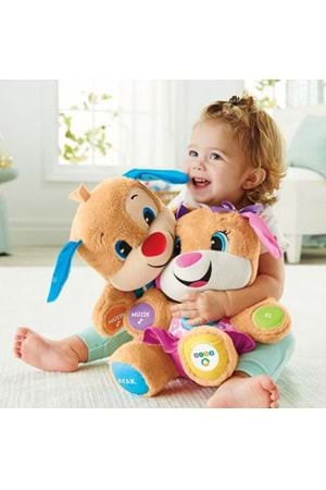 Fisher Price Eğitici Köpekçiğin Kız Kardeşi 6-36 Ay FPP83