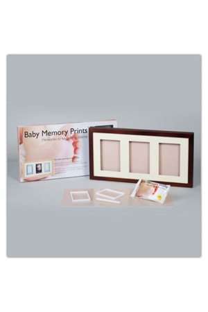 Baby Memory Prints Trio Çerçeve Ceviz 051