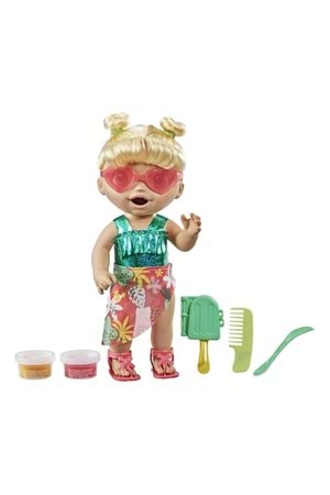 Baby Alive Bebeğimle Yaz Eğlencesi Sarışın F1680