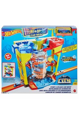 Hot Wheels Oto Yıkamada Renk Değiştirme GRW37