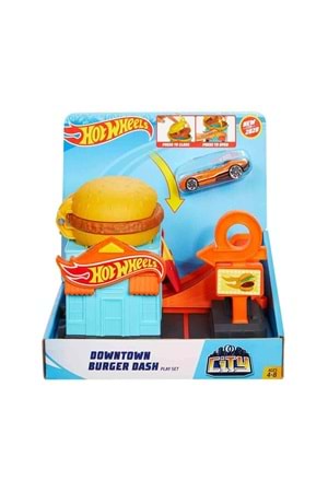 Hot Wheels Şehir Otoparkı Burger Dash GPD09