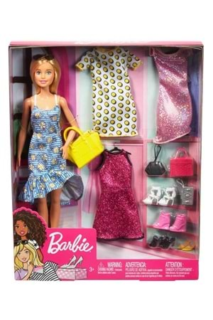 Barbie nin Kıyafet Kombinleri Oyun Seti GDJ40