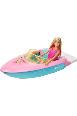 Barbie Bebek ve Teknesi Oyun Seti GRG30