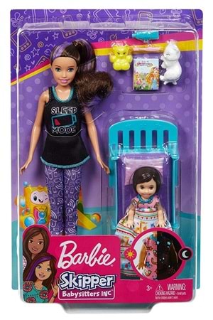 Barbie Bebek Bakıcılığı Oyun Seti GHV88