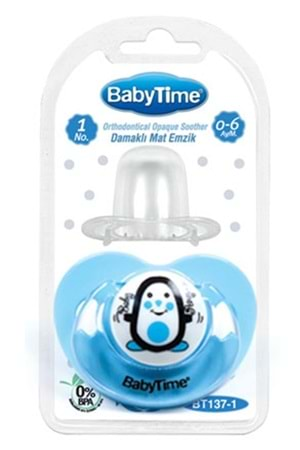 Baby Time Damaklı Mat Gövdeli Emzikler 0-6 ay BT137