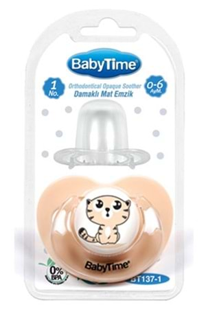 Baby Time Damaklı Mat Gövdeli Emzikler 0-6 ay BT137