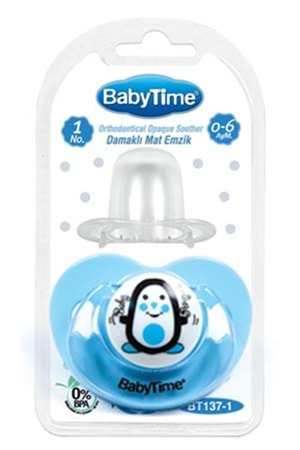 Baby Time Damaklı Mat Gövdeli Emzikler 6-18 ay BT138