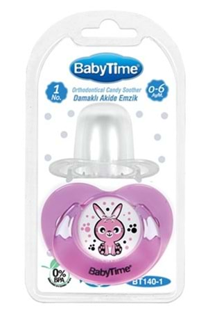 Baby Time Damaklı Akide Gövdeli Emzik 0-6 ay BT140