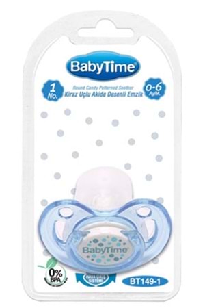 Baby Time Kiraz Uçlu Akide Gövdeli Emzik 18 ay+ BT151