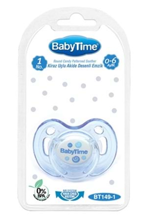 Baby Time Kiraz Uçlu Akide Gövdeli Emzik 18 ay+ BT151