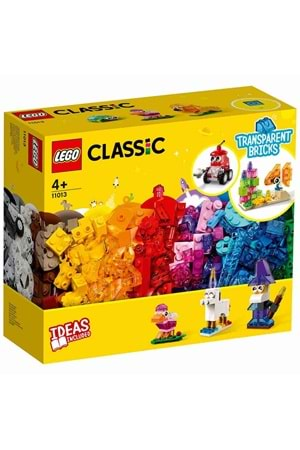 Lego Classic Yaratıcı Şeffaf Yapım Parçaları 11013