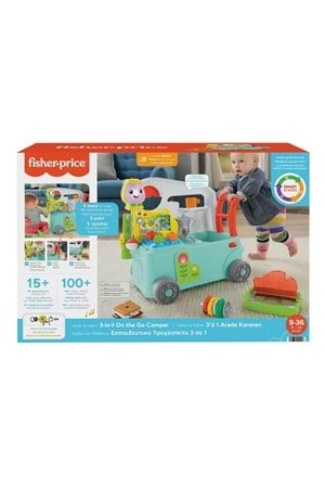 Fisher Price 3 ü 1 Arada Karavan Türkçe ve İngilizce HCK81