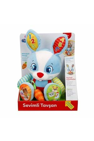 Baby Clementoni İnteraktif Sevimli Tavşan 64544