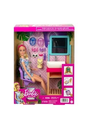 Barbie Işıltı Dolu Spa Günü Oyun Seti HCM82