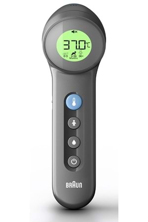 Braun BNT400 Temassız Alından Ateş Ölçer Siyah