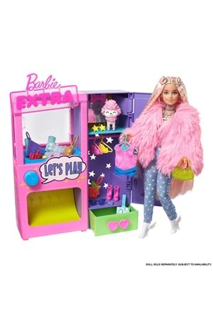 Barbie Extra Kıyafet Otomatı Oyun Seti HFG75