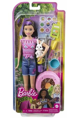 Barbie nin Kız Kardeşleri Kampa Gidiyor Oyun Seti HDF71