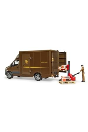 Bruder Mercedes Benz Sprinter Ups Kargo Aracı Transpalet 02678